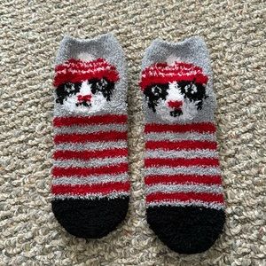 Fuzzy Kitty Socks